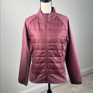 The North Face Jacket Women's Shelter Cove Hybrid Mauve Puffer XL